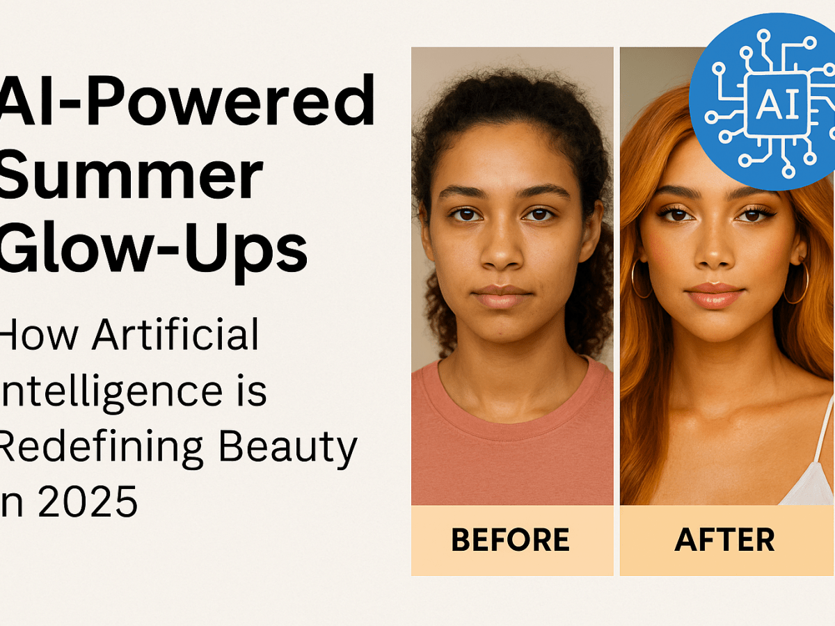 AI-Powered Summer Glow-Ups: Why Artificial Intelligence Might Just Be Your New Favorite Beauty&nbsp;Guru